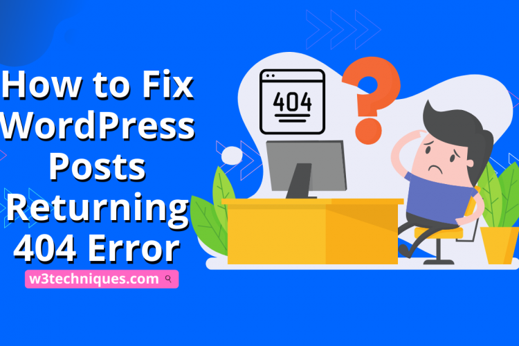 WordPress Posts Returning 404 Error