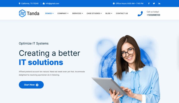 Best IT Company WordPress Themes 2022