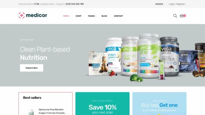 Best Pharmacy WordPress Themes 2022