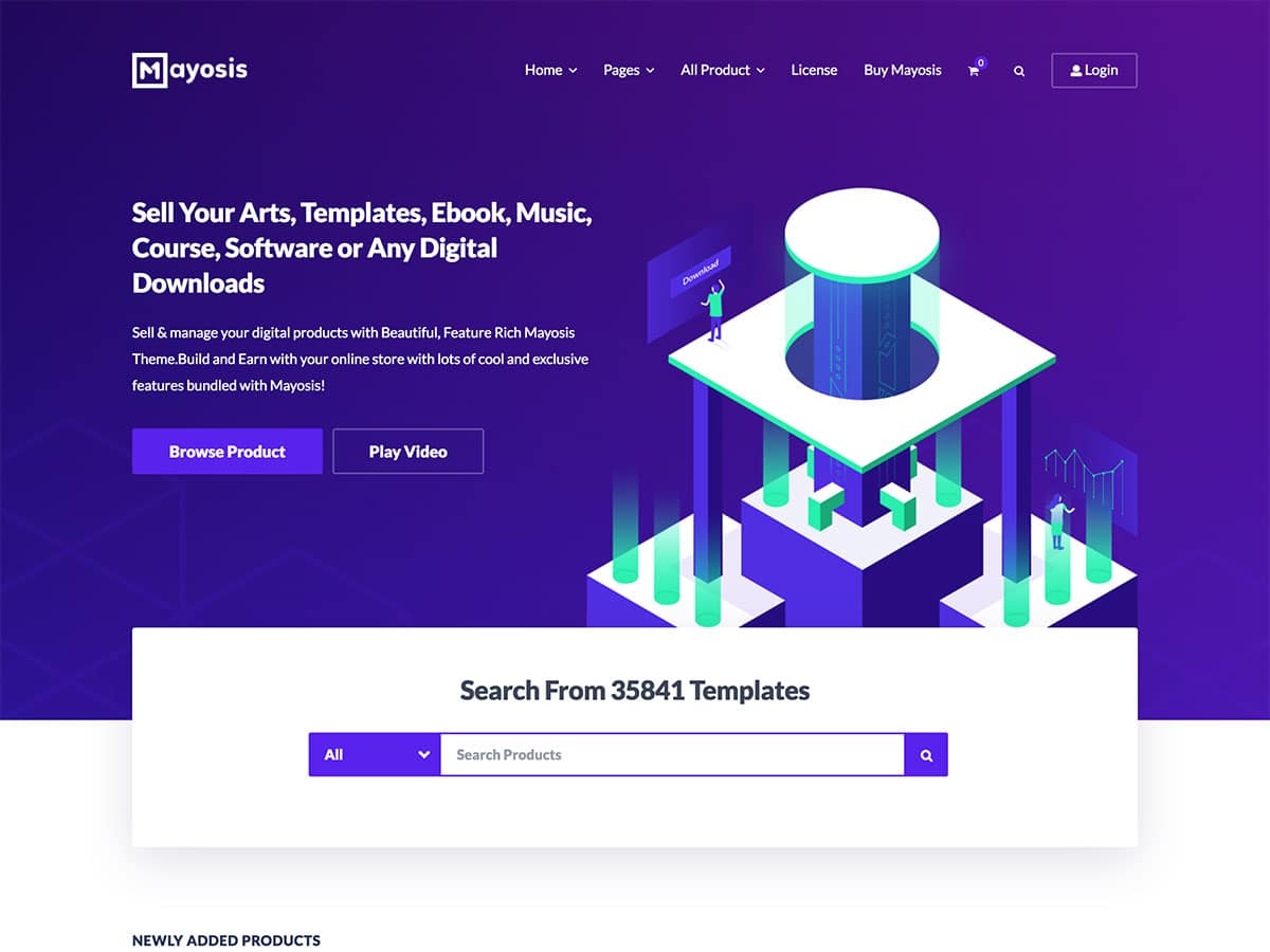 Digital Products WordPress Themes 2022